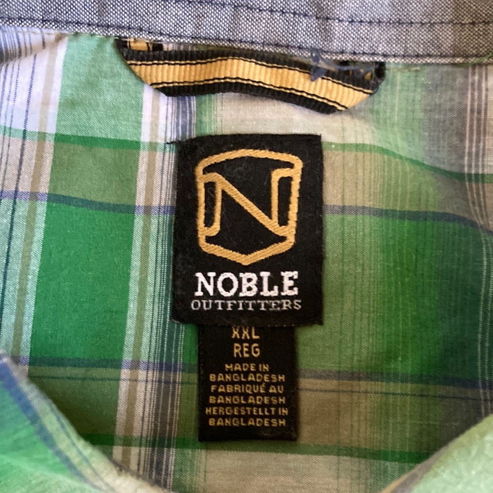 Green Casual Button Down Shirt